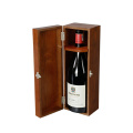 DS Custom Wooden Wine Box Gift Wine Storage Packaging Wood Box